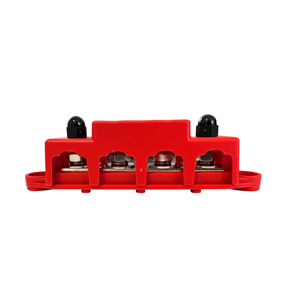 4 Way Distribution Block Positive 10MM Studs 300AMP Rated